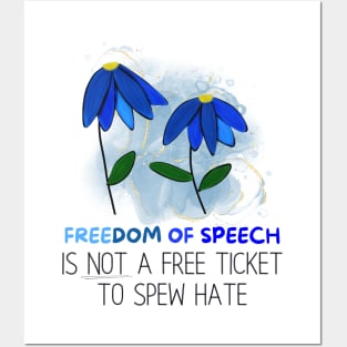 Freedom of Speech Posters and Art